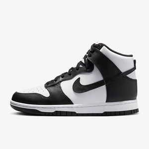 Nike Women’s - high-top Dunks - panda